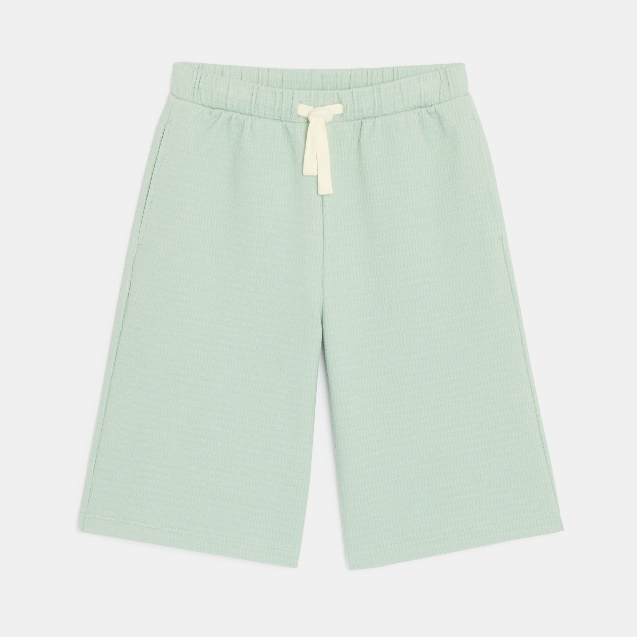 Quần short Bermuda vải canvas cho bé trai